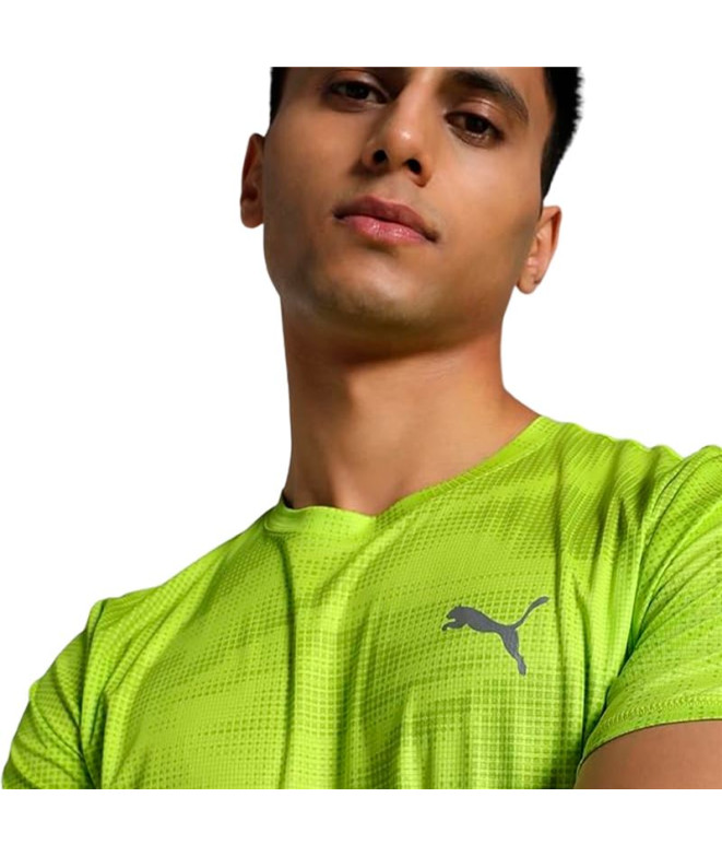 T-shirt Running par Puma Run Favorite AOP Lima...