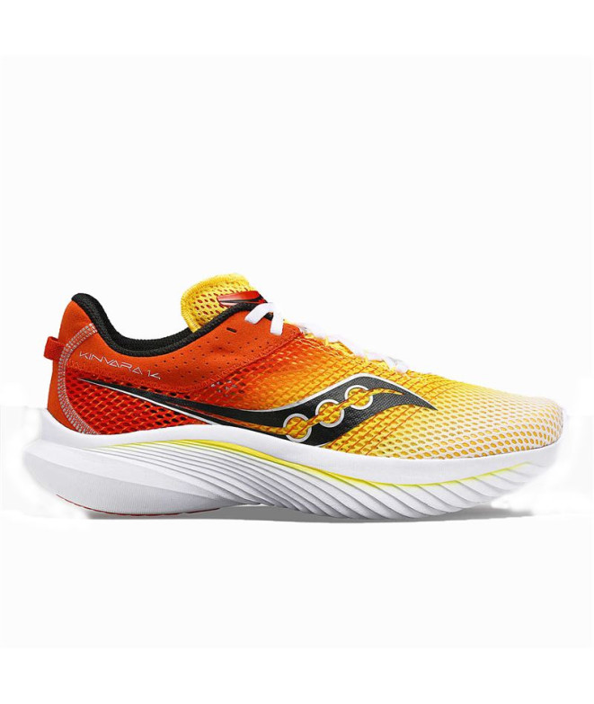 Chaussures Running Saucony de Kinvara 14 Blanc/Rouge Homme