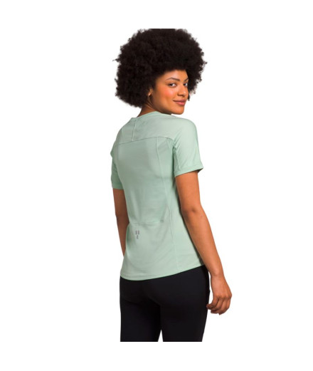 T-shirt Trail The North Face de Sunriser Green Femme 2