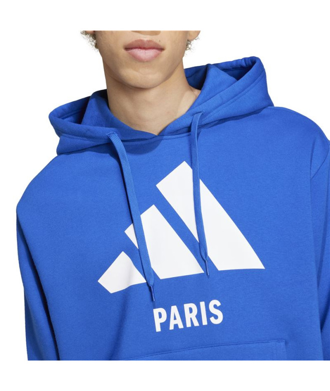 Sweat adidas Paris Hoodie Blue