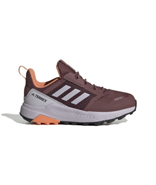 Zapatillas de Montaña adidas Terrex Trailmaker Rain.Rdy Hiking Infantil Granate
