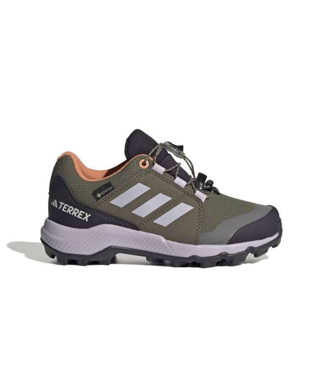 Chaussures Montagne adidas Enfant terrex Gore-Tex Hiking Olive Green