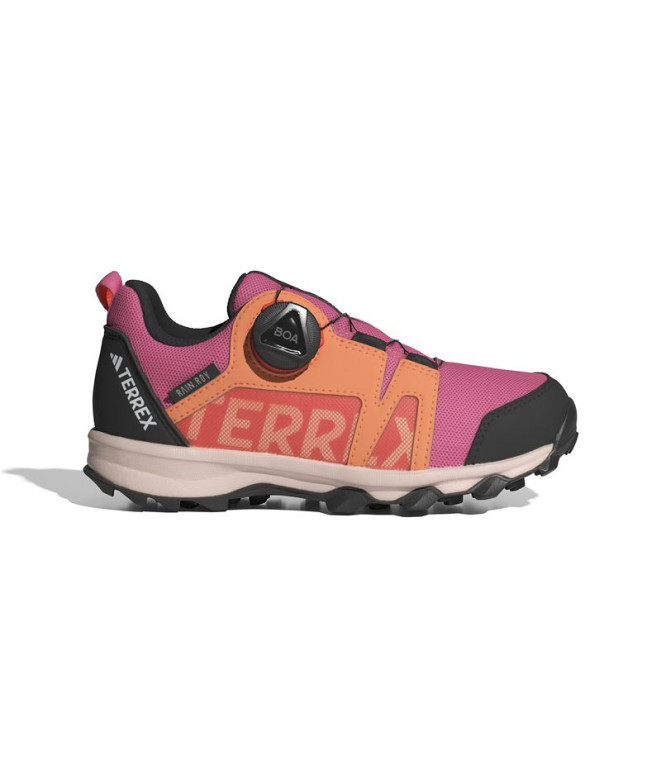 Zapatillas de Trail adidas Terrex Agravic Boa Rain.Rdy Infantil Fucsia