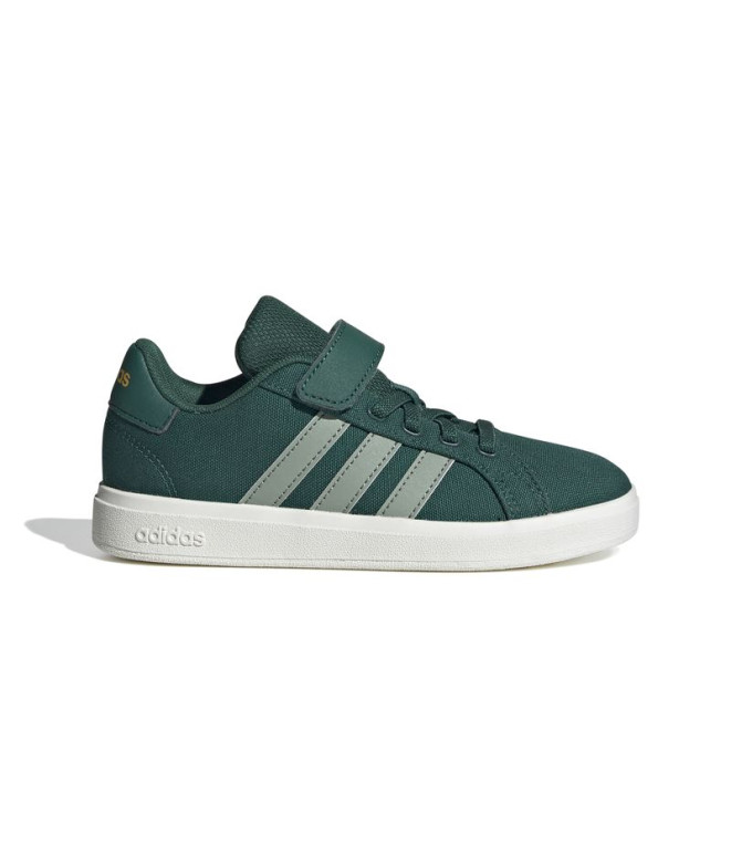 Sapatilhas adidas Court Infantil Grand 2.0 Verde Escuro