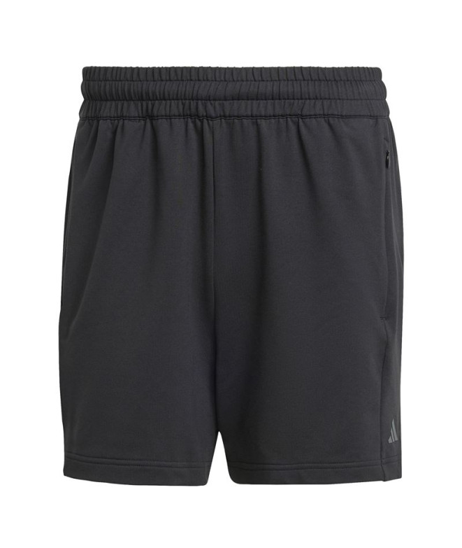 Pantalón de Fitness adidas D4T Yoga Knit Short Hombre Negro