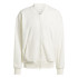Sudadera adidas Elevated All Szn Terry Loop Bomber Hombre Blanco