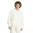 Sudadera adidas Elevated All Szn Terry Loop Bomber Hombre Blanco