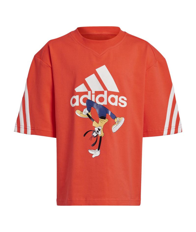 Camiseta adidas Infantil Disney Mickey Mouse Vermelho