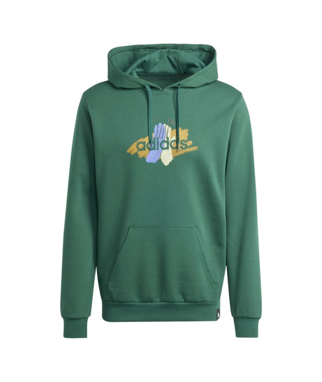 Sweat adidas Homme Codes Graphic Dark Green