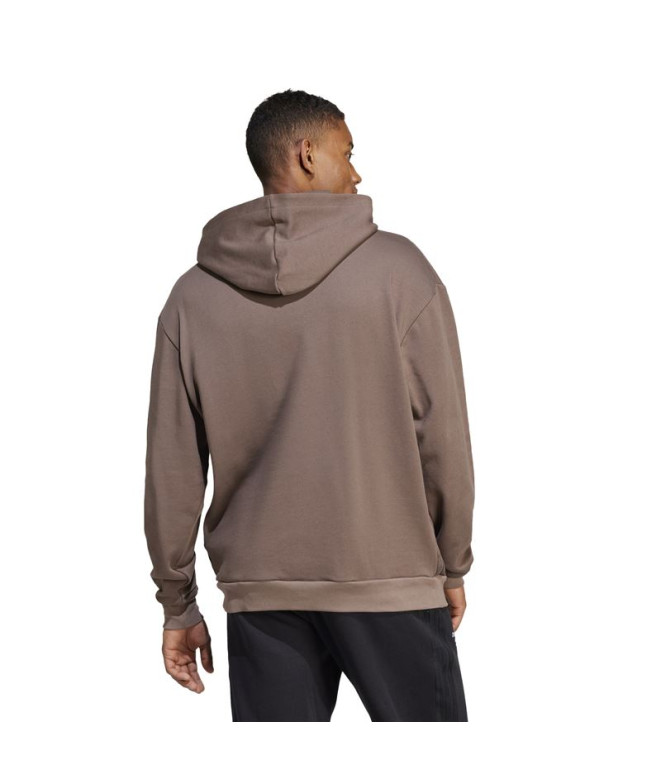 Moletom adidas French Terry Homem Marca Love Brown