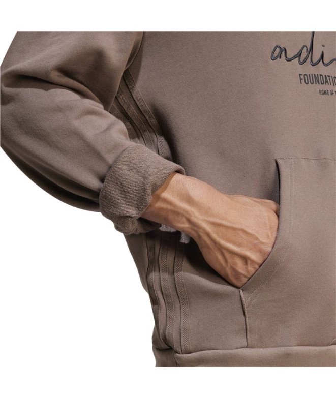 Sweat adidas French Terry Homme Marque Love Brown