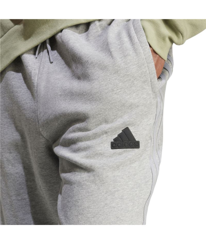 Calça adidas French Terry Homem Marca Love Grey