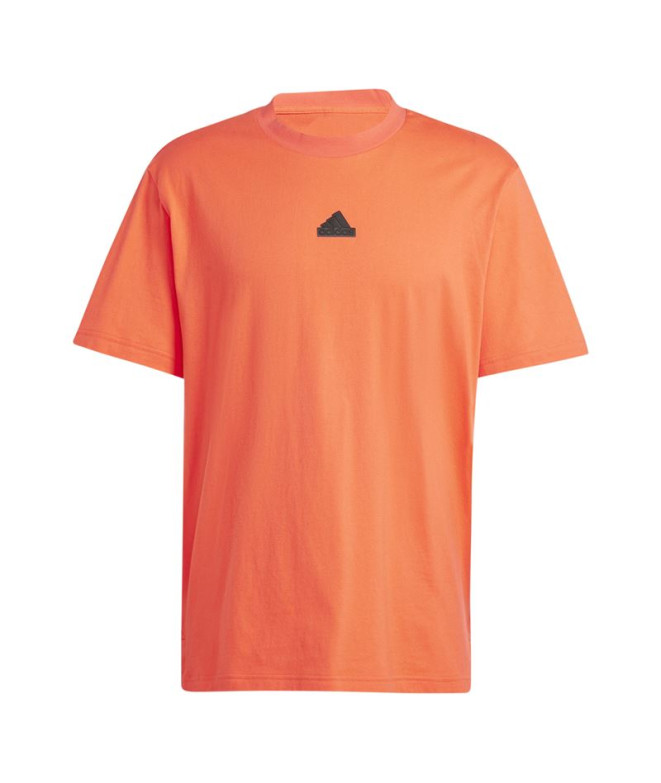 Camiseta adidas Brand Love Hombre Rojo