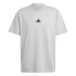 Camiseta adidas Homem Marca Love Grey