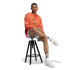 Moletom adidas French Terry Homem Marca Love Red