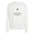 Moletom adidas French Terry Homem Marca Love White