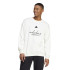 Moletom adidas French Terry Homem Marca Love White