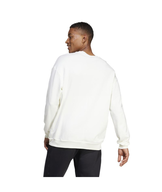Sweat adidas French Terry Homme Marque Love White