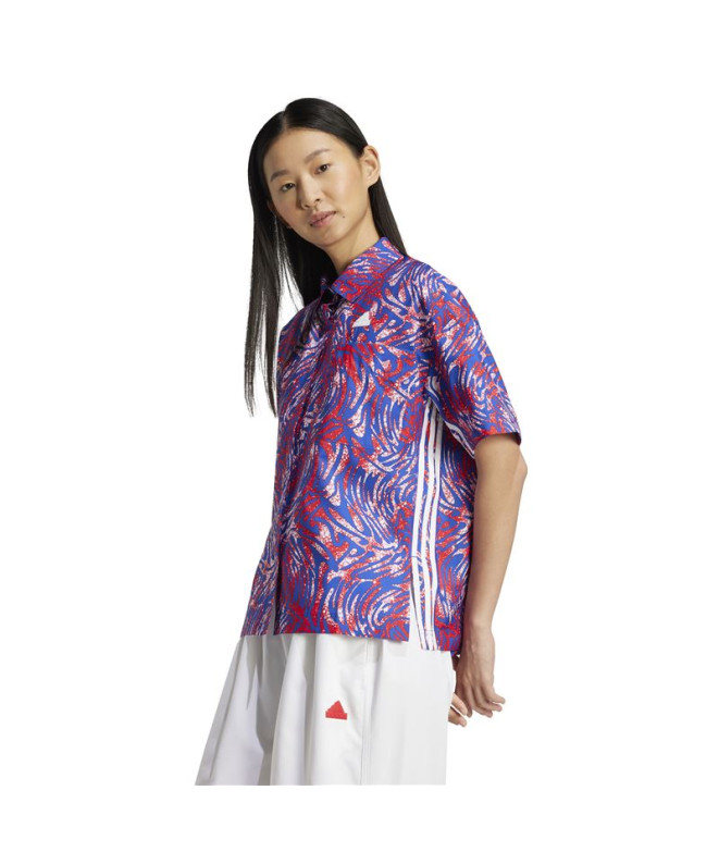 Camisa adidas Express All Gender Mujer Blanco