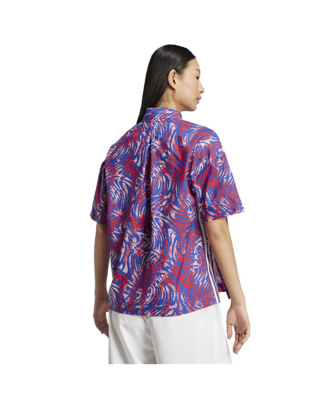 Camisa adidas Express All Gender Mujer Blanco