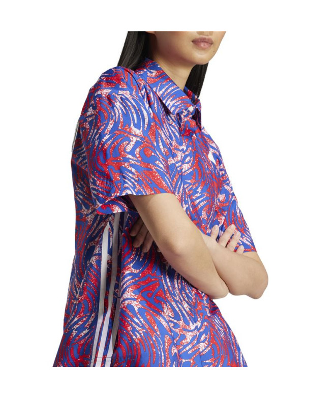 Camisa adidas Express All Gender Mujer Blanco