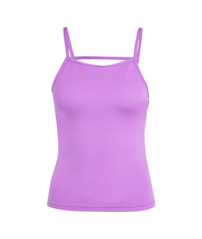 Camiseta Fitness adidas Yoga Mulher de Tank Purple