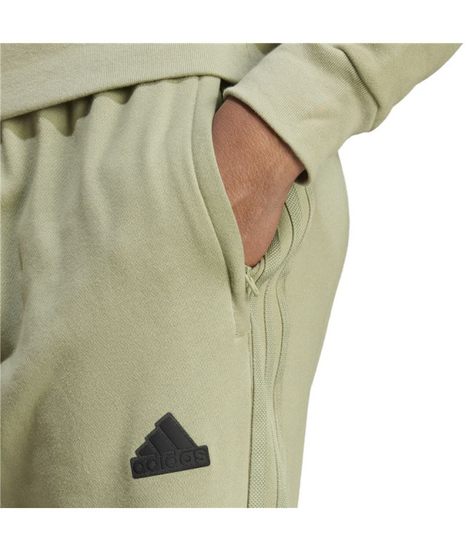 Calça adidas French Terry Homem Marca Love Green