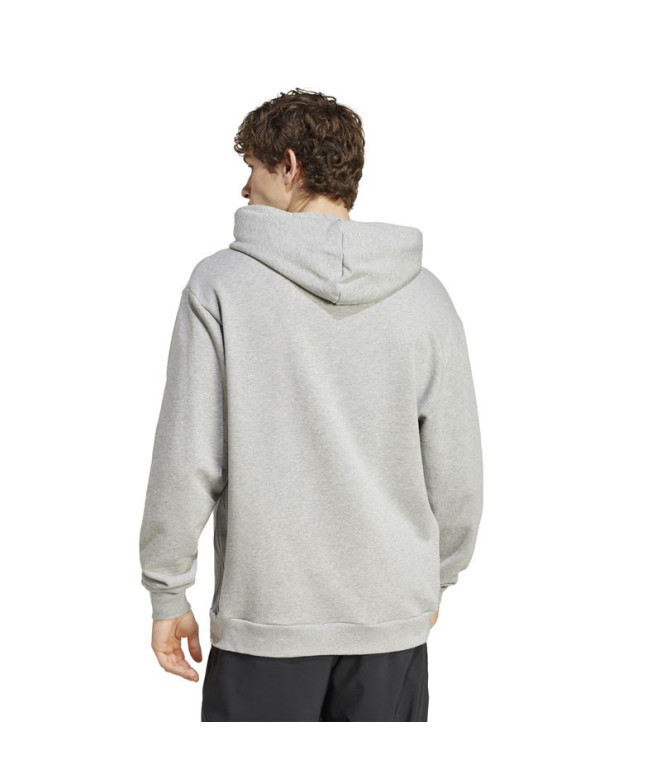 Moletom adidas French Terry Homem Marca Love Grey