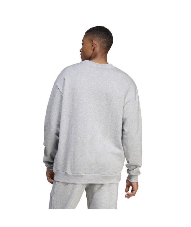 Moletom adidas French Terry Homem Marca Love Grey