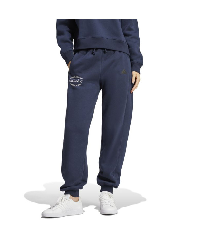 Pantalon adidas Femme Polaire Signature Graphic...