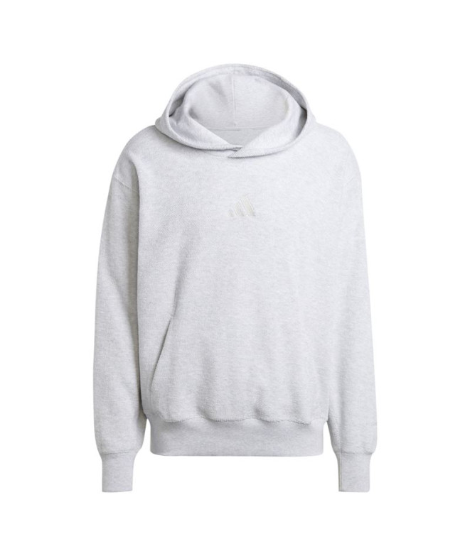 Sudadera adidas Elevated All Szn Terry Loop Hombre Gris