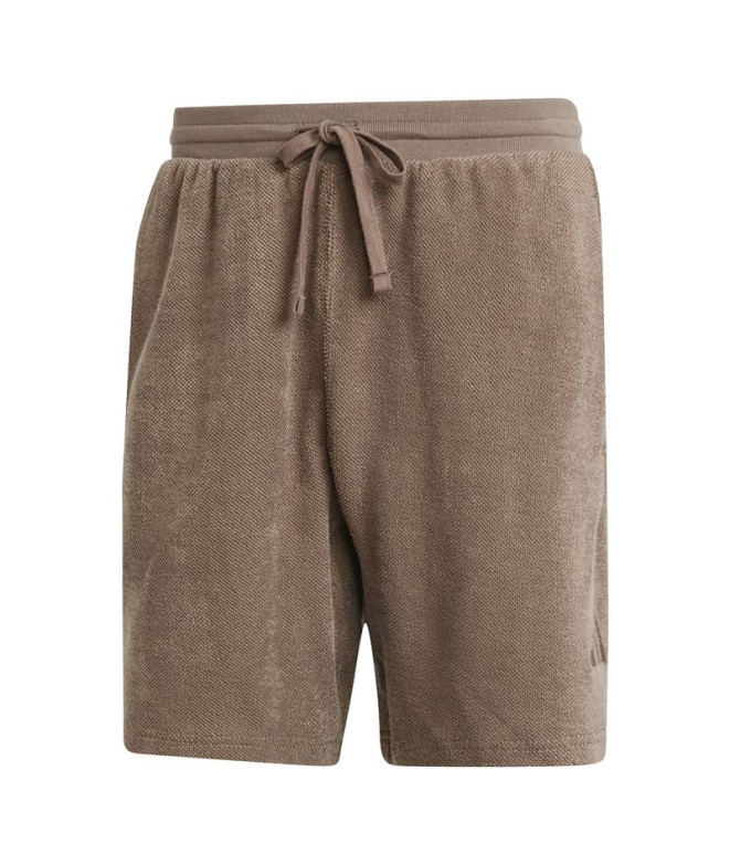 Pantalones adidas Elevated All Szn Terry Loop Hombre Marrón