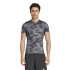 Camiseta Fitness adidas Homem por Techfit Training Aop Preto