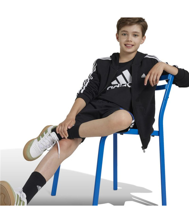 Pantalones adidas Colorblock Infantil Negro