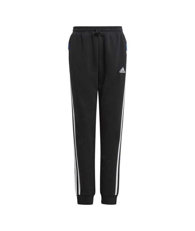 Calça adidas Infantil Colorblock Preto