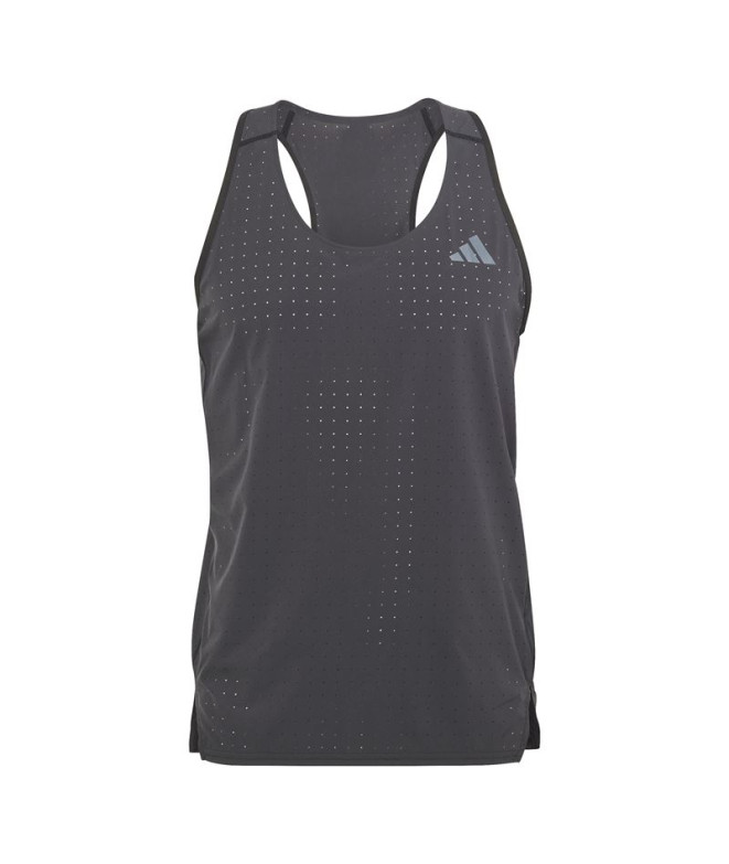 Camiseta de Running adidas Adizero Snglt Hombre Negro