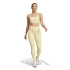 Mallas de Fitness adidas Optime St Print Mujer Amarillo