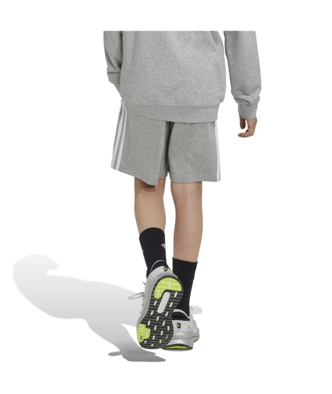 Pantalon adidas Enfant Short Colorblock Gris
