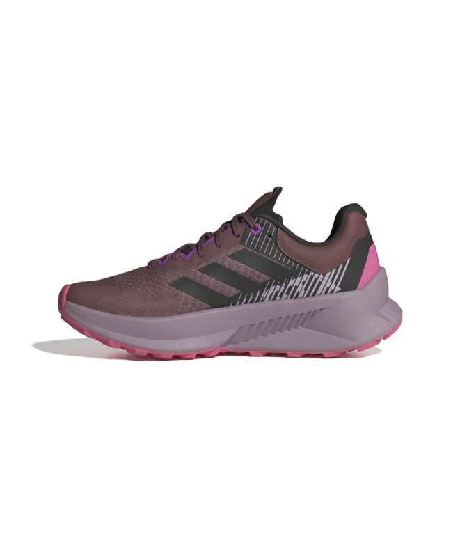 Zapatillas de Trail adidas Terrex Soulstride Flow Gtx Mujer Granate