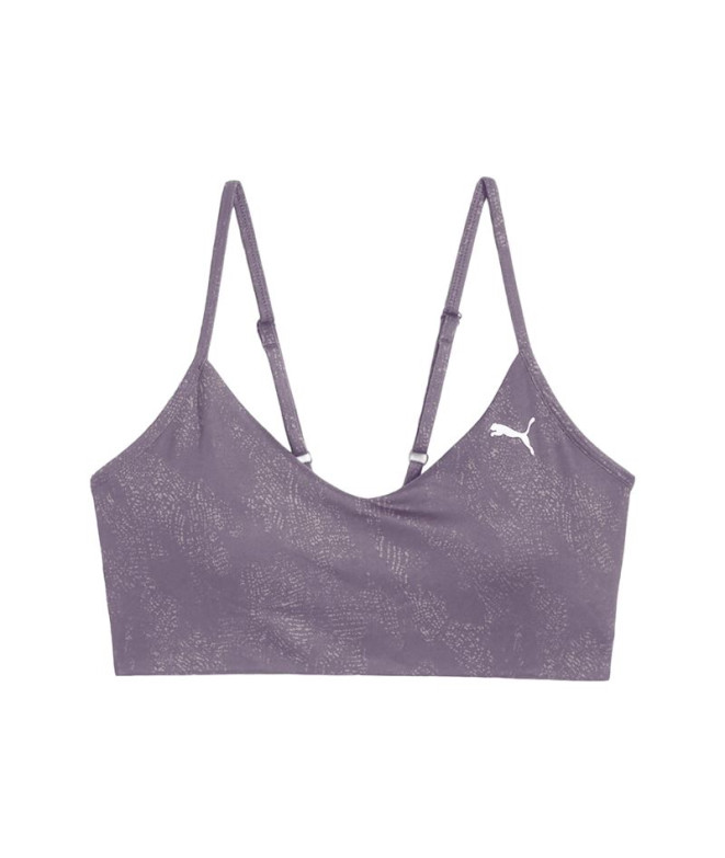 Sujetador Deportivo de Yoga Puma Studio Move Yogini Bra Aop Mujer