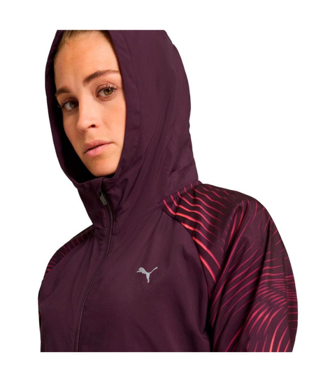 Veste Running by Puma Run Favorite Aop Woven Femme