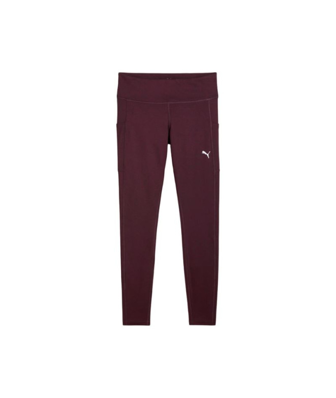 Collants Running Femme by Puma Run Favorites Velocity Fl Garnet