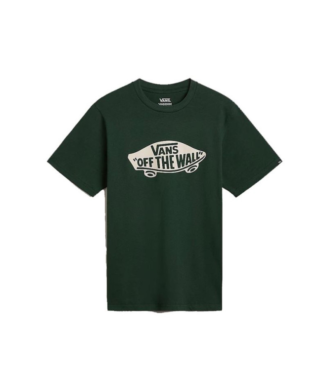 Camiseta Vans Off The Wall Board Forest Niño Verde
