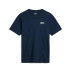 Camiseta Vans Bloco Off The Wall Fi Blue Homem