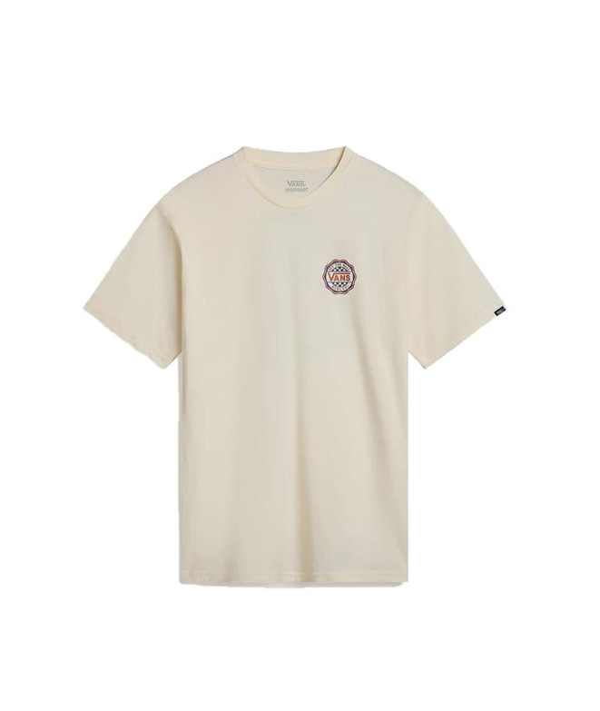 Camiseta Vans Hawl Pass Ss Crew Branco Homem