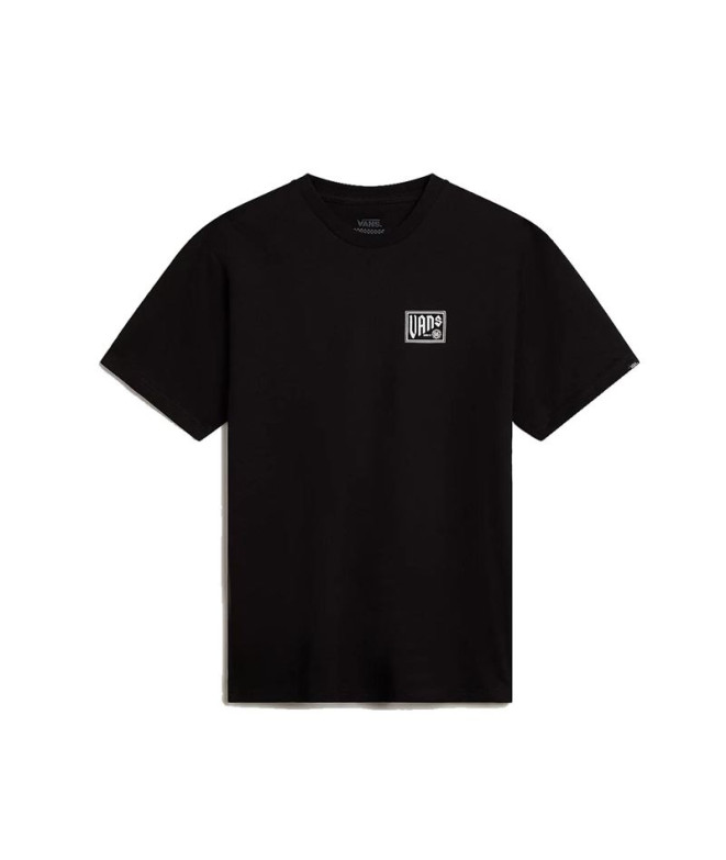 Camiseta Vans Bloomed 66 Ss Crew Negro Hombre