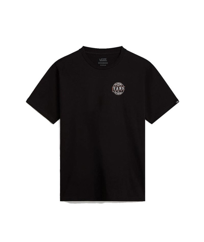 Camiseta Vans Og Pennant Ss Crew Negro Hombre