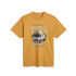Camiseta Vans Roughin It Ss Crew Ocre Hombre