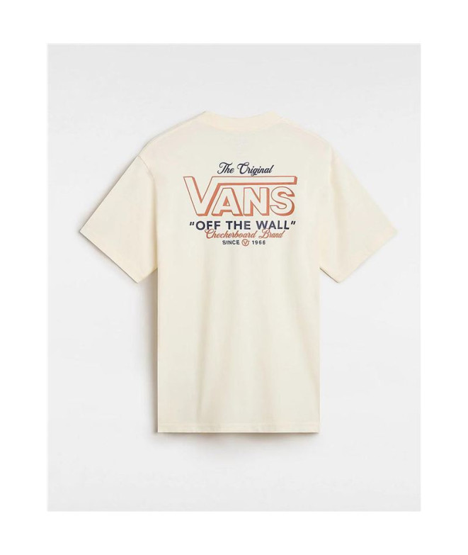 Camiseta Vans tander Ss Crew Crudo Niño