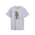 Camiseta Vans Creme Peace Oso Cinzento Menino